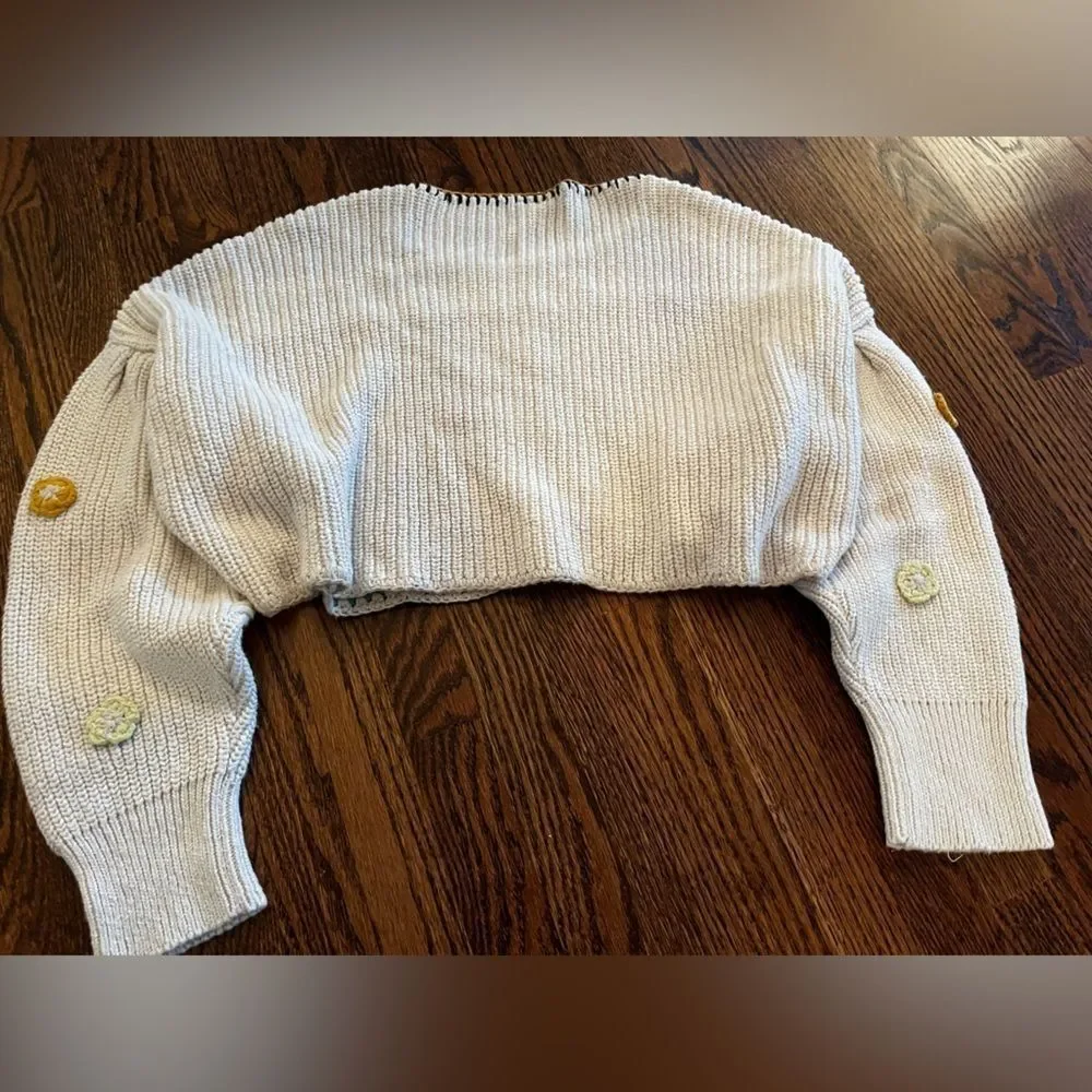 Free People
Dahlia Floral Crochet Sweater size Small - Picture 4 of 6